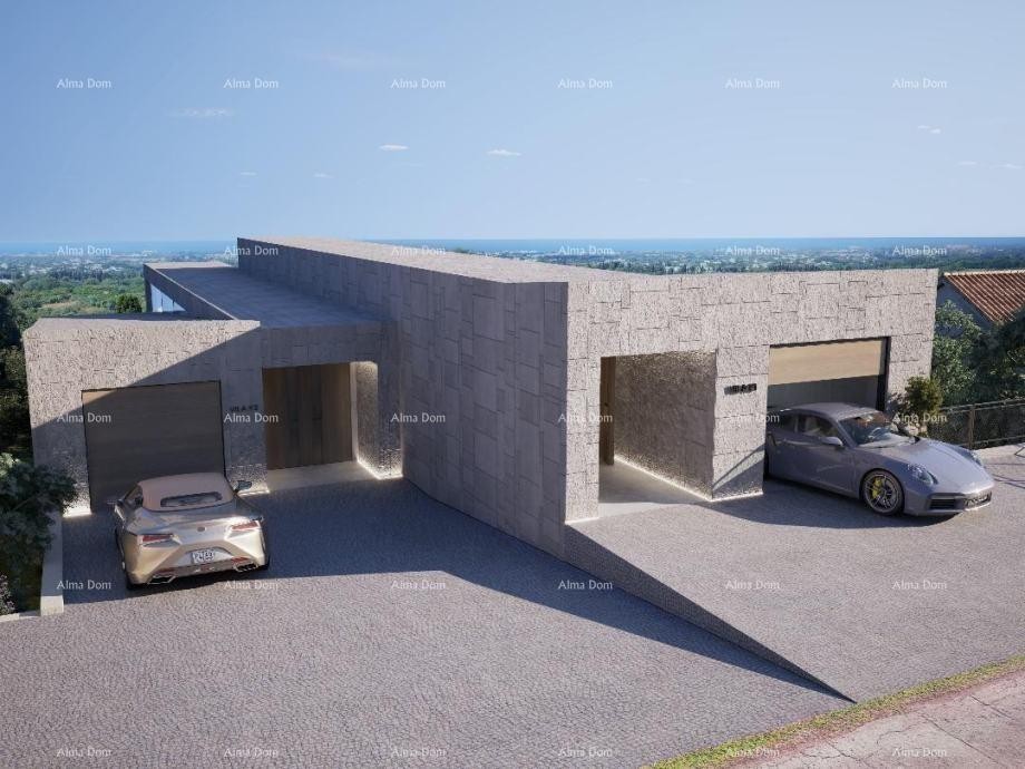 Kaštelir – građevinsko zemljište, 603 m2, s pravomoćnom građevinskom dozvolom i pogledom na more 5