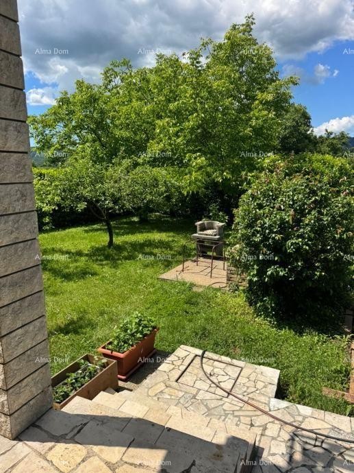 BUZET, AMPIA VILLA INDIPENDENTE CON GRANDE GIARDINO E VISTA MARE 9