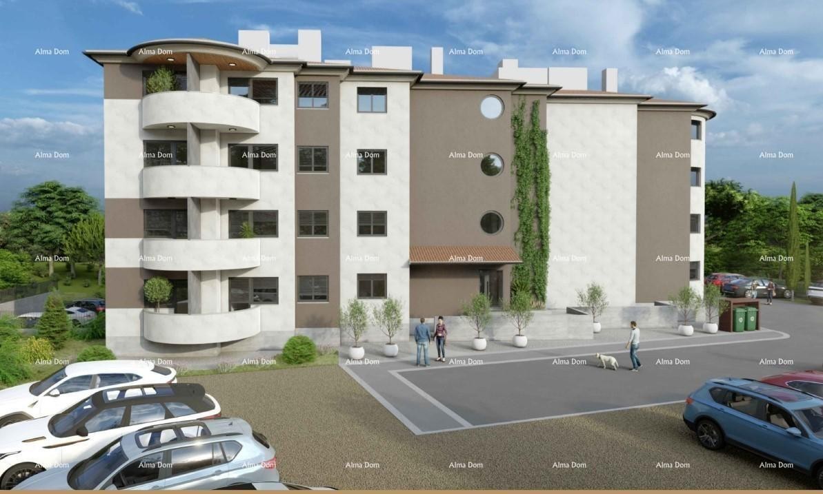 Prodamo stanovanja v novem stanovanjskem objektu v gradnji, blizu sodišča, Pula! 1