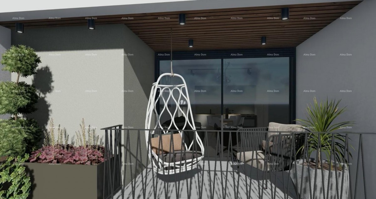 Pula, new project! Multi-family, modern building with an elevator, close to the center. S71 8