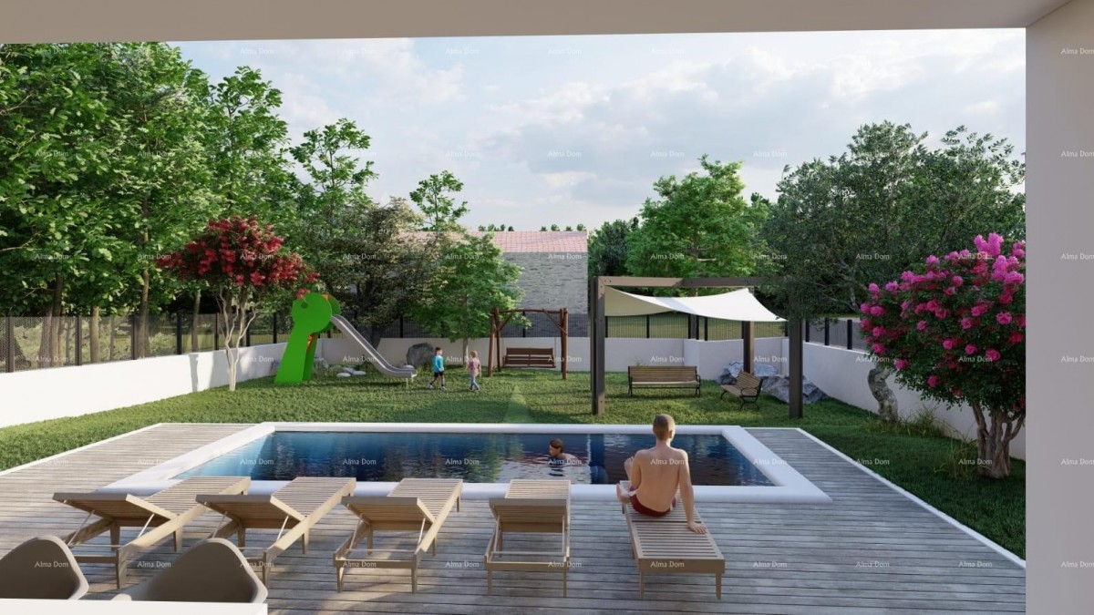 GALIŽANA - Modern house for sale with pool and sea view 6