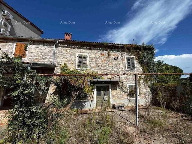 Prodaja stare istarske kuće sa velikom građevinskom parcelom od 1917 M2!!!  Valbandon 2