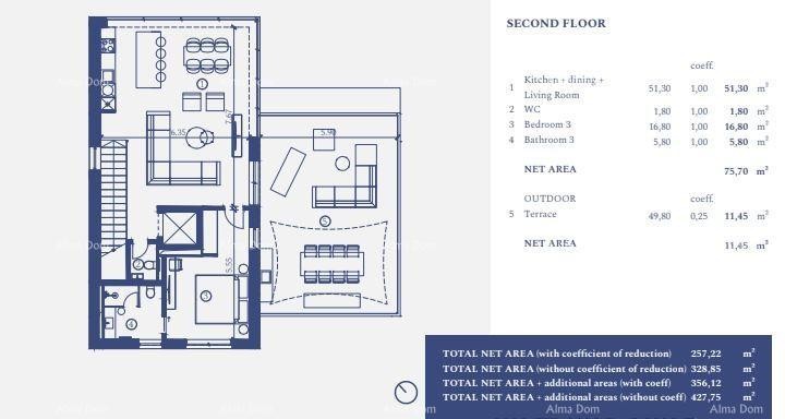UMAG, Samostoječa vila v luksuznem letovišču! Pogled na morje! V 31 19