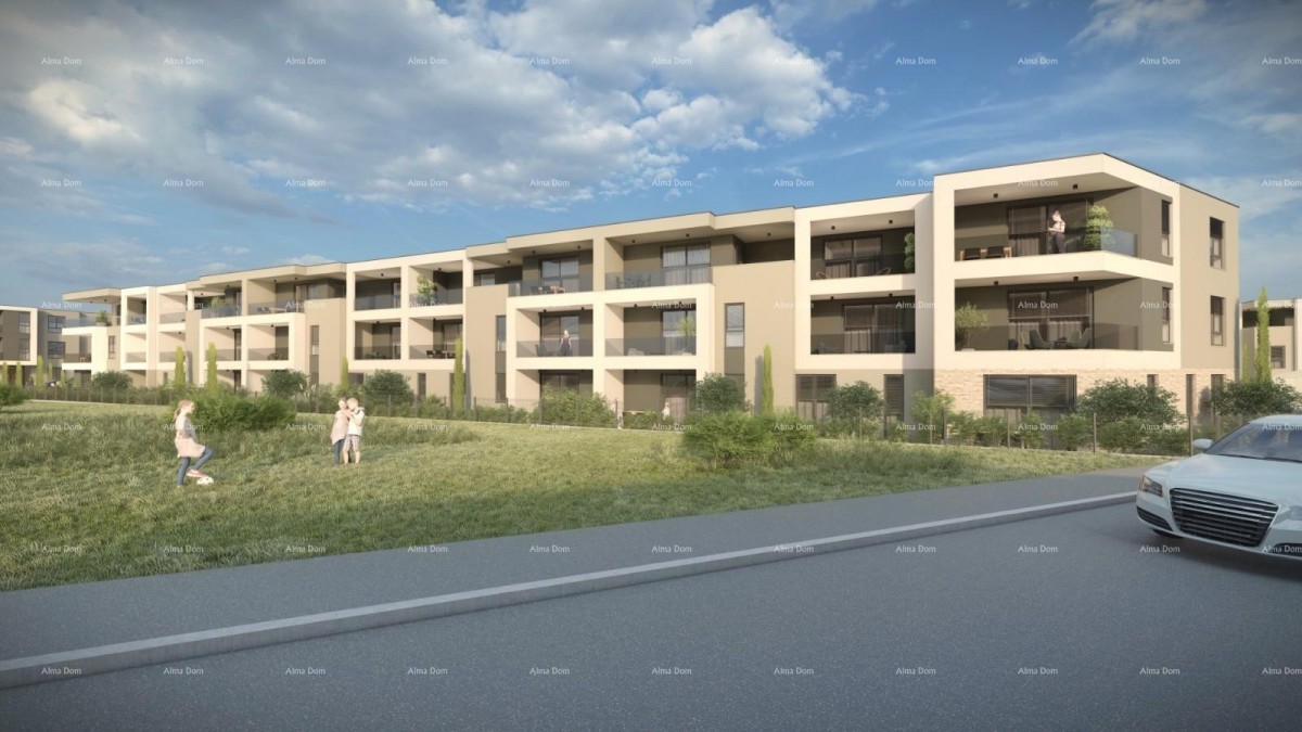 Vendita! Appartamento in nuovo complesso con 3 camere da letto e due posti auto, Pula, Valdebek! S4 10