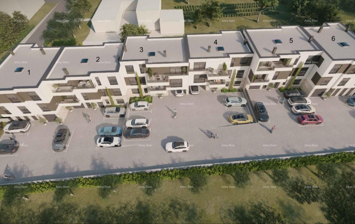 Nuovo progetto residenziale in ottima posizione; Pola! S4, Z1 6