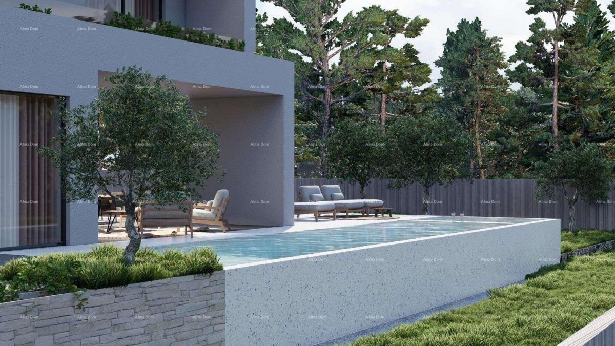 Тиньян – Строительный участок 1.152 м² с разрешением и проектом для дома с бассейном 5