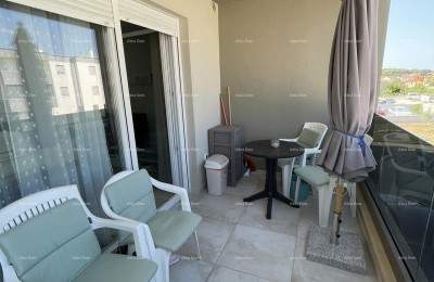 Pula – modern and fully furnished 44 m2 apartment in a new building with a spacious terrace. Istria property for sale.