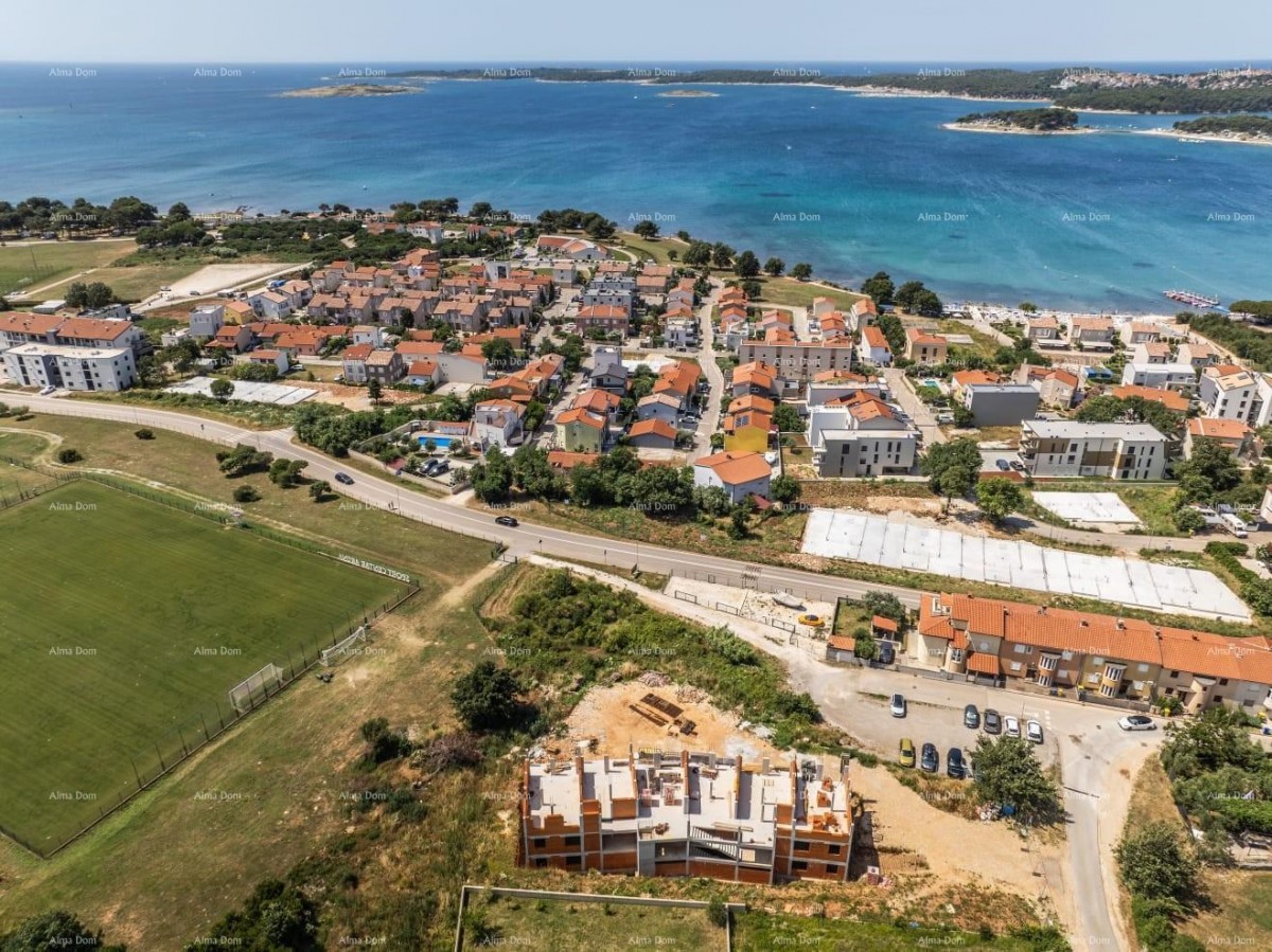 MEDULIN - Vicinanza al villaggio di Pošesi. Appartamento in nuovo progetto / 300 m dal mare!!! (A6) 1