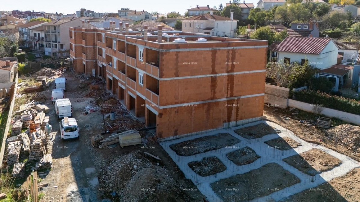 Prodaja - Moderan stan u novom privatnom stambenom kompleksu u Šijani, Pula! D-B 22