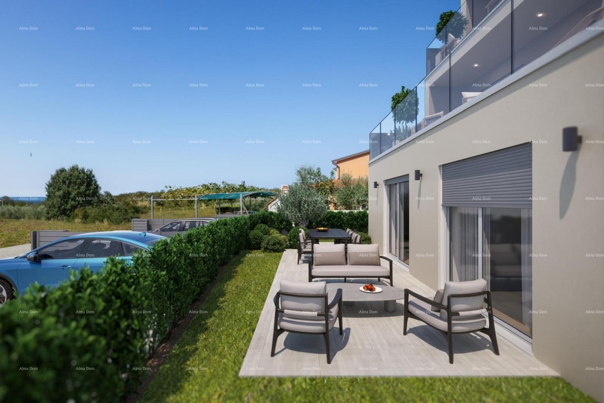 Moderna nuova costruzione con due appartamenti e vista panoramica sul mare – Žbandaj, Poreč 4
