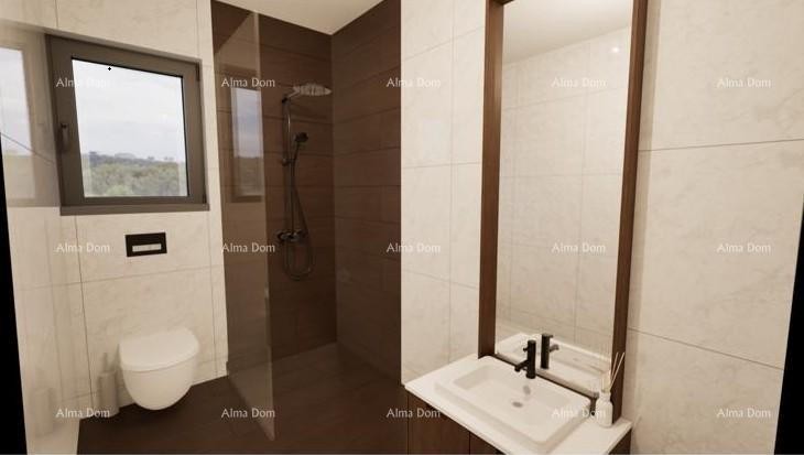 Apartment in Ližnjan, 1000 m from the sea, with a terrace and parking space 13