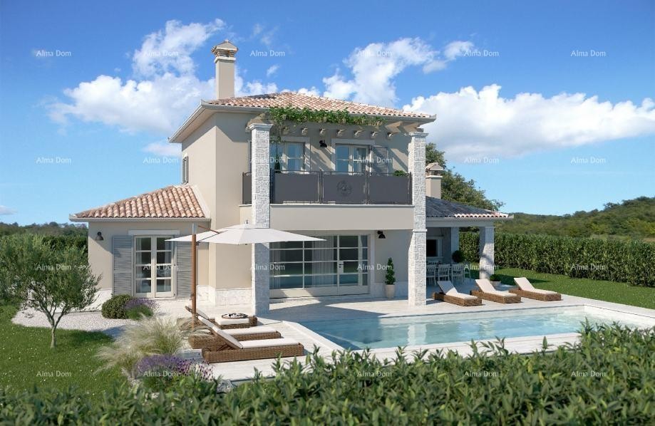 House with swimming pool for sale, Rabac 1