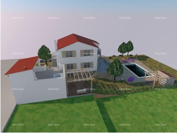 Prodaje se kuća na velikoj okućnici sa projektom, Zambratija, Umag 9