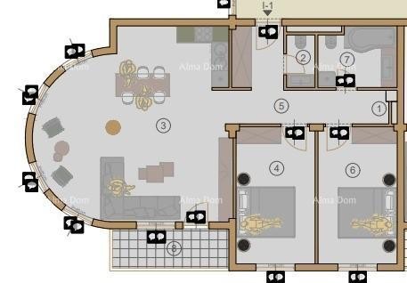 Apartments for sale in a new housing project under construction, near the court, Pula! 11