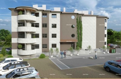 Appartamenti in vendita in un nuovo complesso residenziale in costruzione, vicino al tribunale, Pola!
