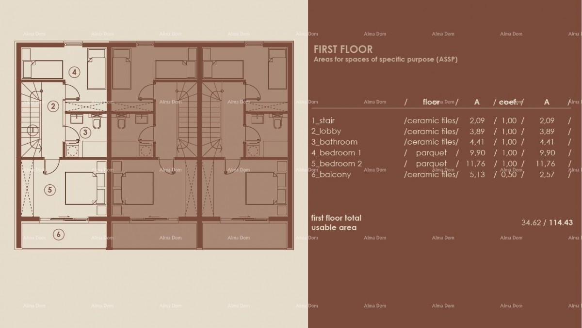 Medulin, Modern Three-Story Apartment with Sea View 7