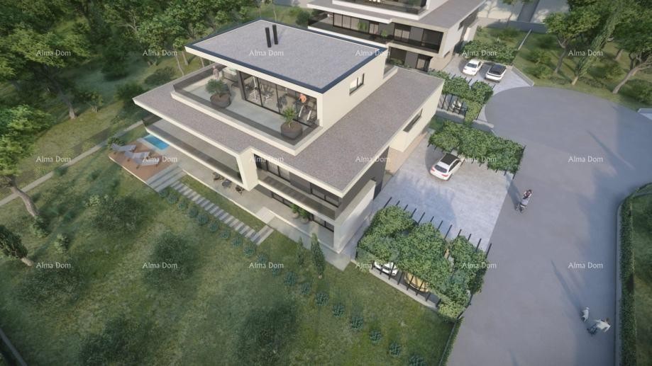 Роскошная резиденция в Ровине – 129 м² + 400 м² САД, БАССЕЙН 1