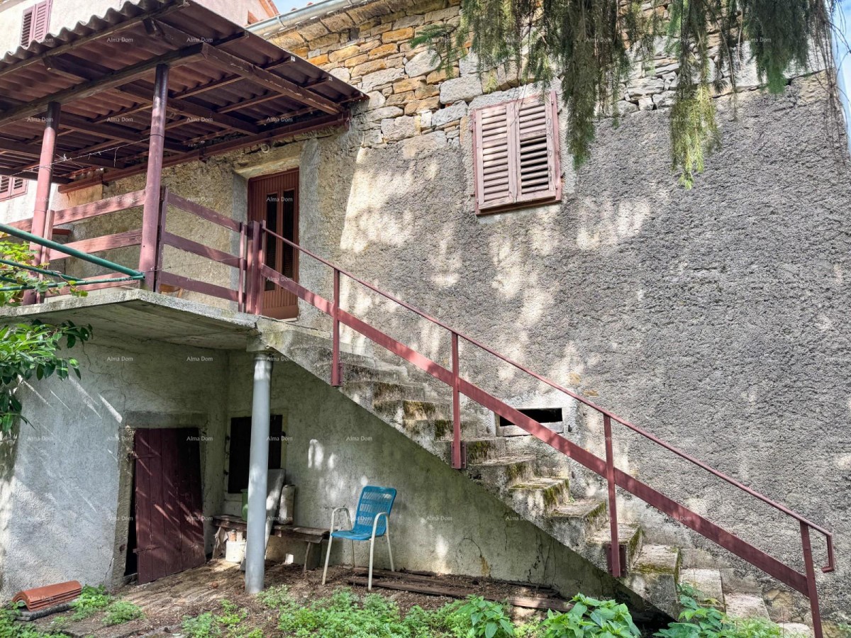 Sale - Stone Istrian House with Building Land, in a Smaller Town, Near Buzet! 2