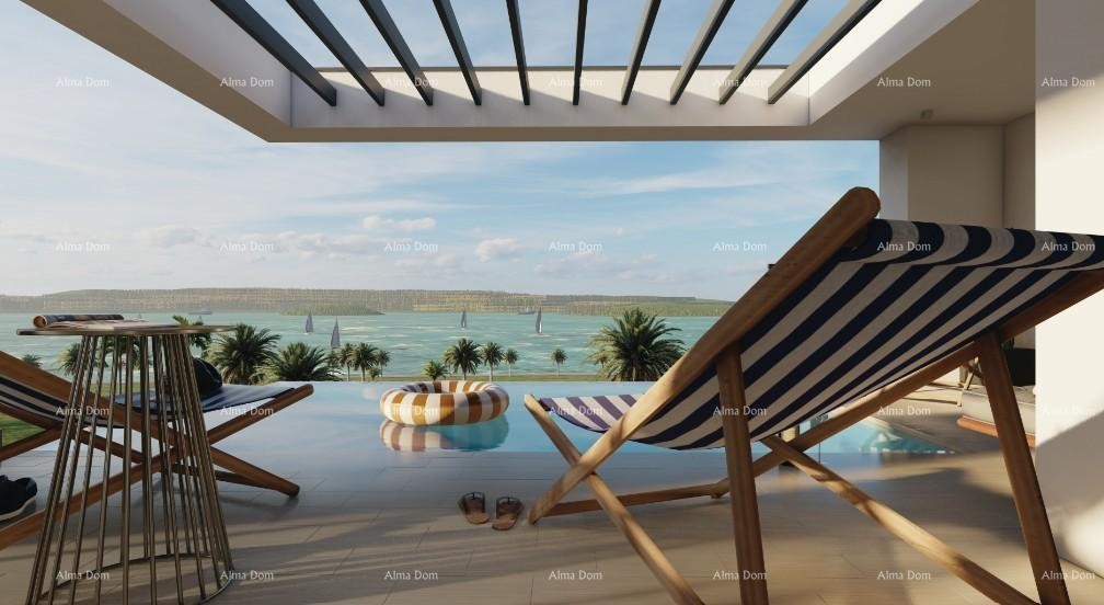 Dupleks luksuzna vila v mediteranskem slogu s bazenom in dvigalom. Pogled na morje! Medulin! 5