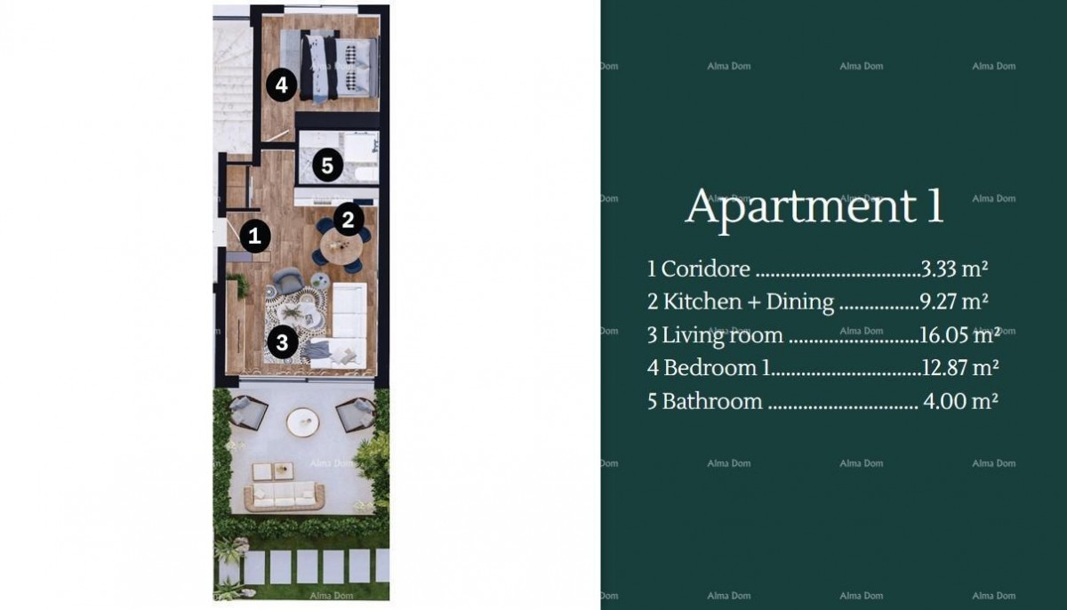 Sale of Modern Apartments in a Beautiful Residential Complex, Umag A1-D7 8