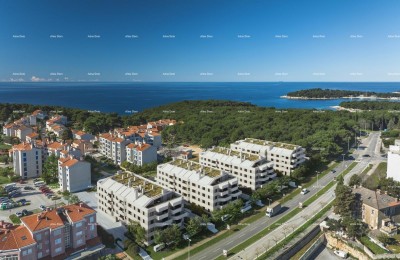 Prodaja stanova u novom stambenom projektu na eksluzivnoj lokaciji, 300 m od mora, Pula, Veruda!