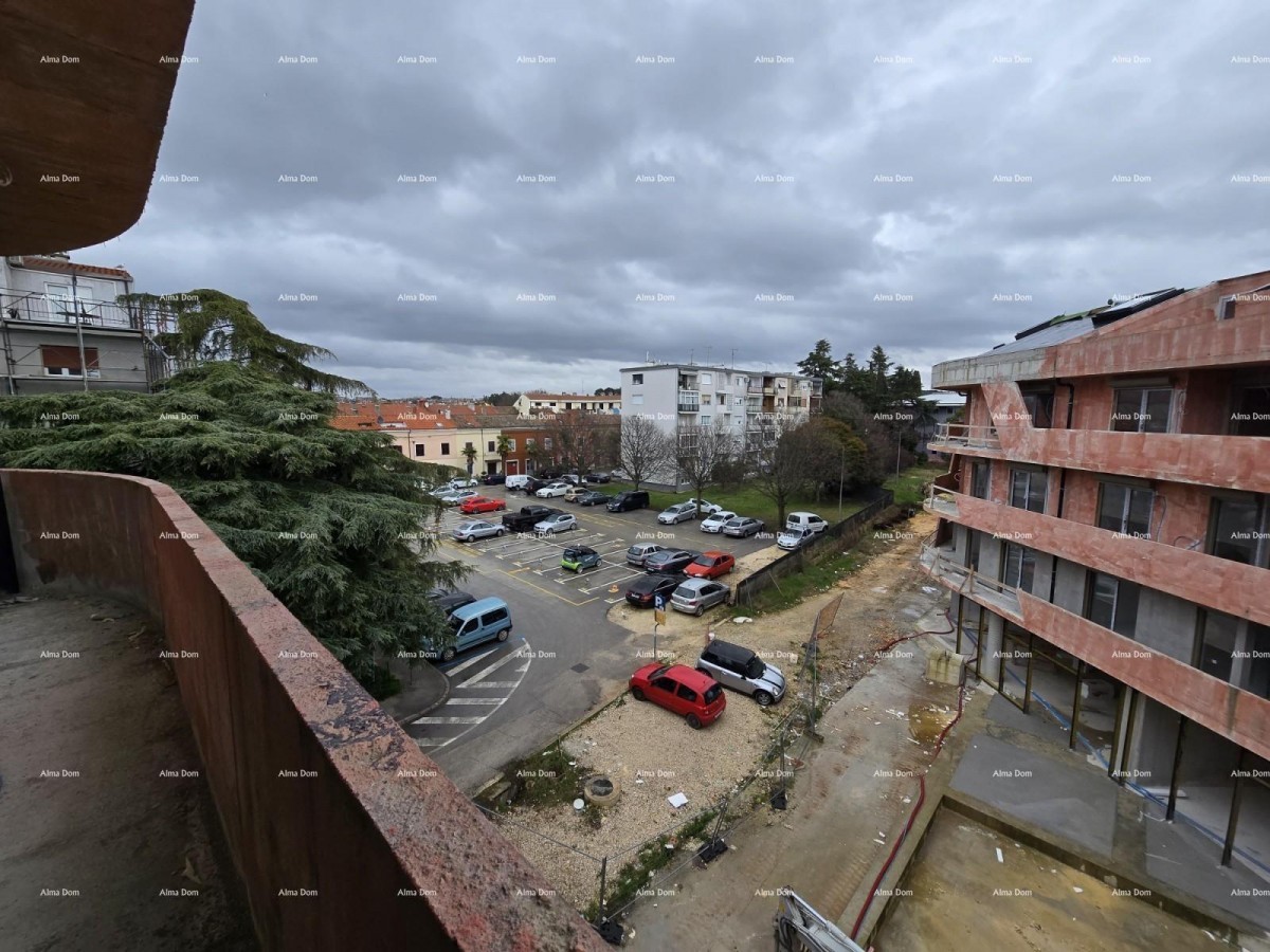 Poreč, residential and commercial building under construction with apartments and underground garages 18