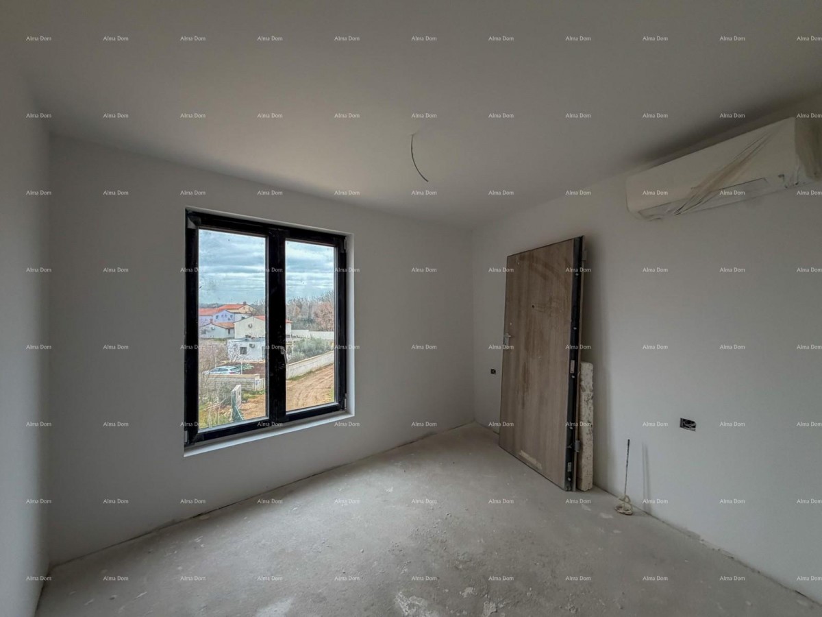 Prodaja stanova u izgradnji, Valbandon! Doetažni stan. Blizina plaža. 8