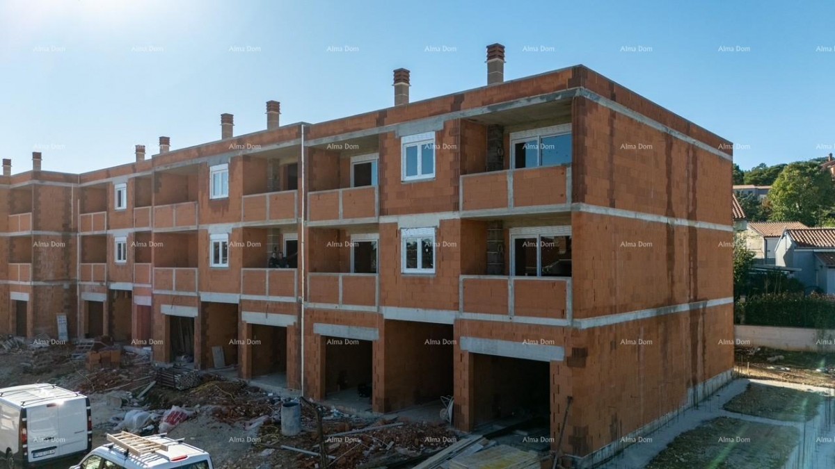 Prodaja - Moderan stan u novom privatnom stambenom kompleksu u Šijani, Pula! D-B 13
