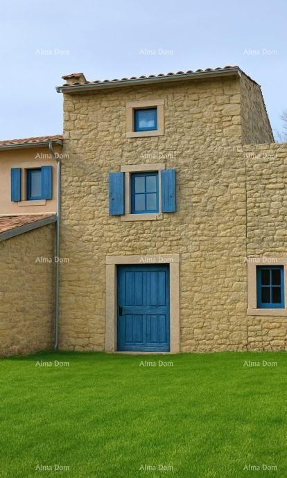 Istriana casa in pietra con vista mare – Buja 11