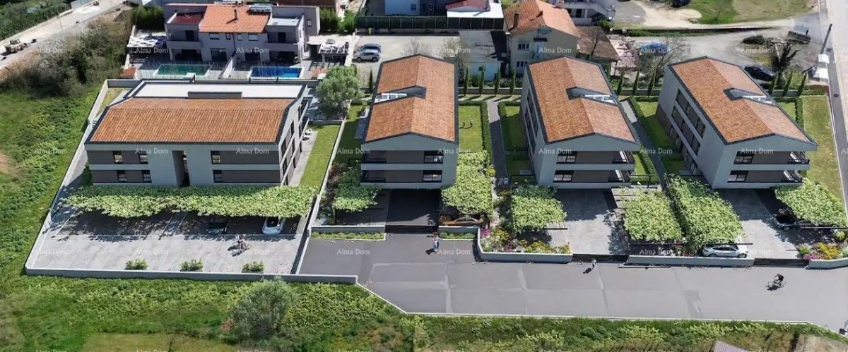 Vendita di appartamenti in moderna nuova costruzione con piscina, vicino a Fažana! 1