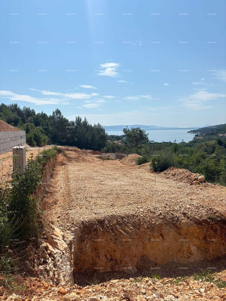 GRAĐEVINSKO ZEMLJIŠTE S GRAĐEVINSKOM DOZVOLOM I PANORAMSKIM POGLEDOM NA MORE – SVETA MARINA 4
