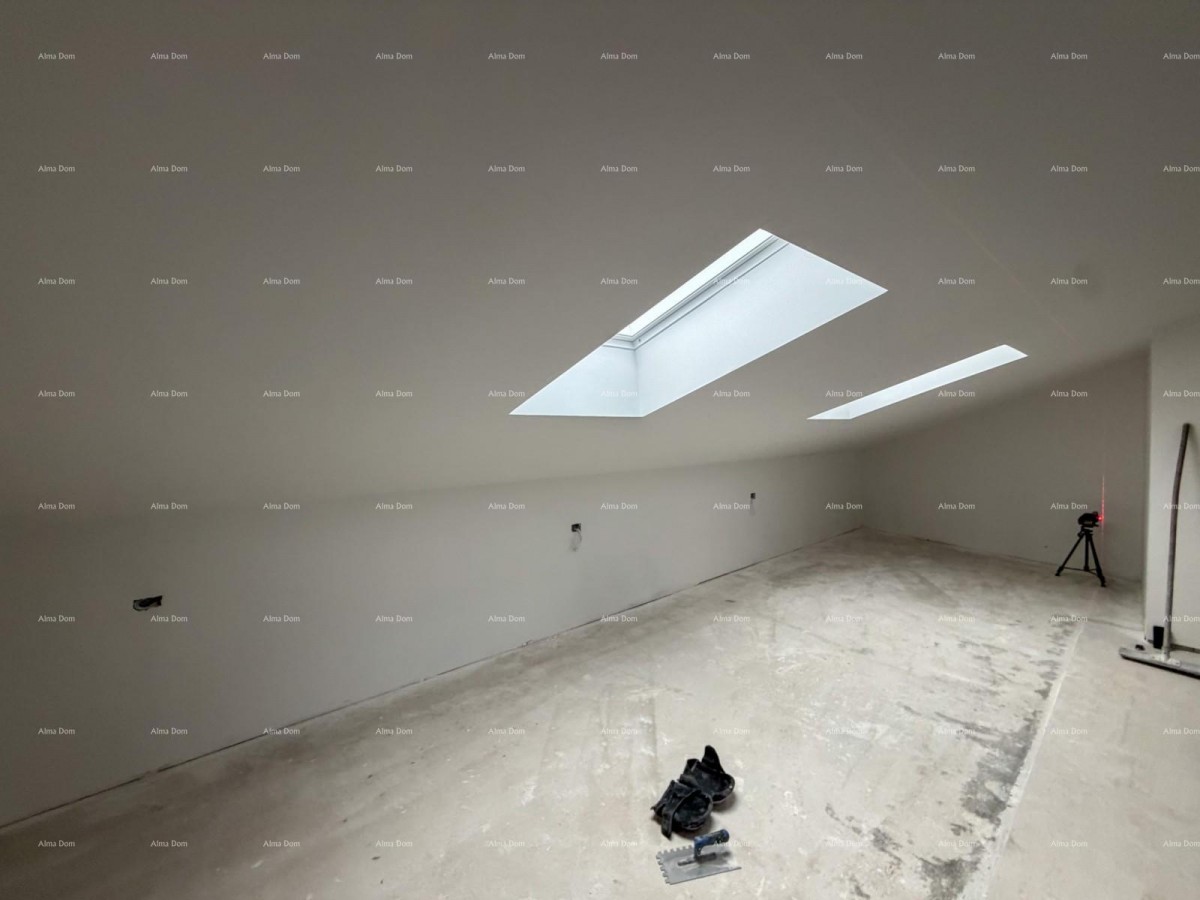 Prodaja stanova u izgradnji, Valbandon! Doetažni stan. Blizina plaža. 24