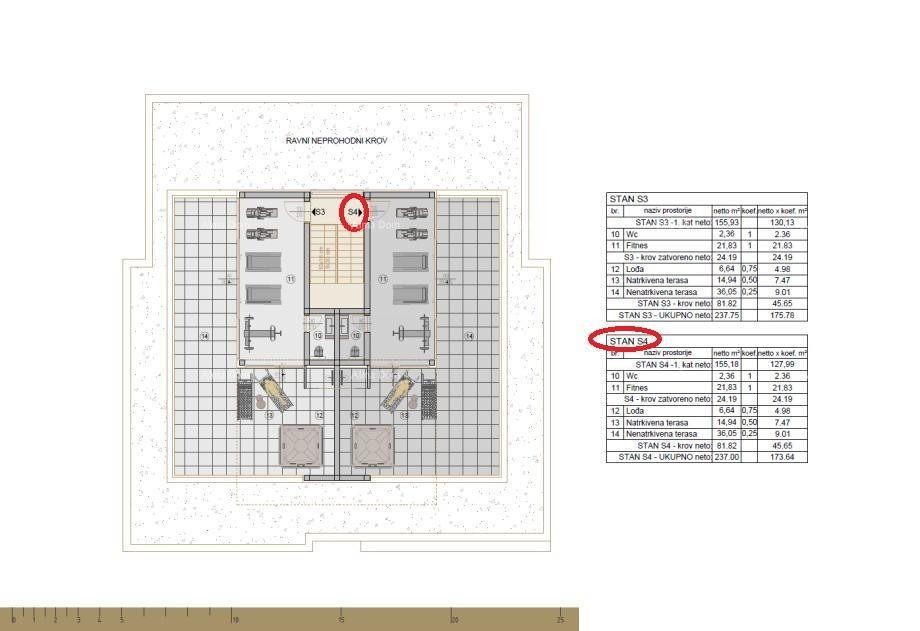 LUKSUZEN DVOETAŽNI APARTMA V ROVINJU – 237,00 m² (NETTO 173,64 m²) 8