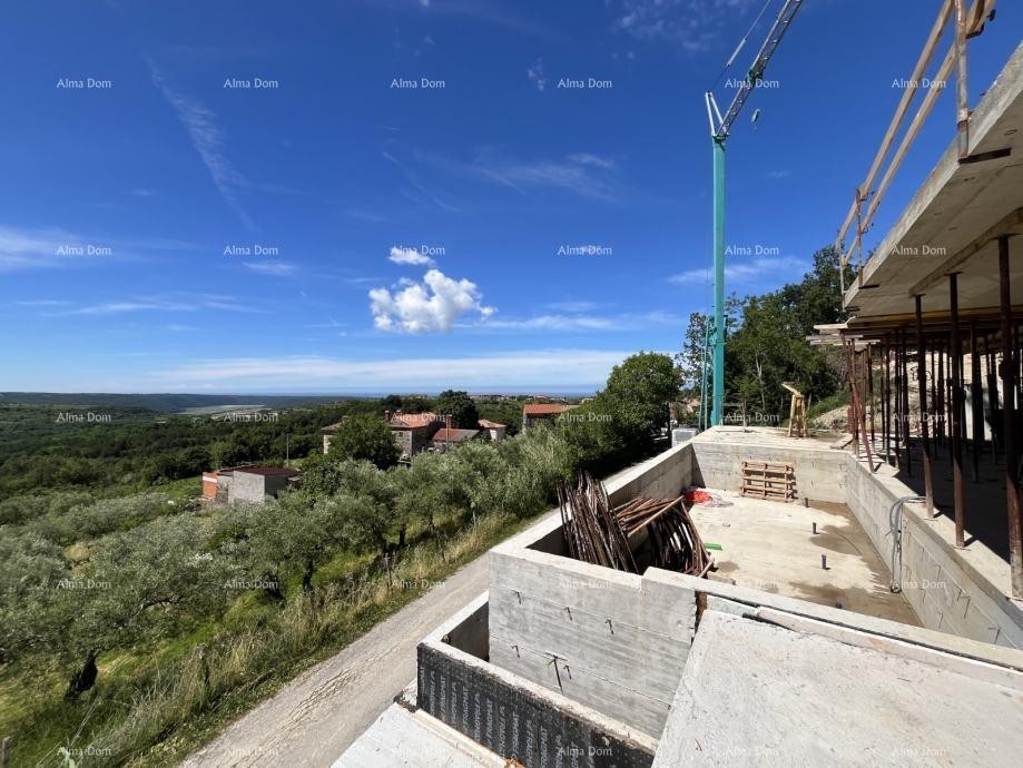 Prodaje se  novogradnja moderna samostojeća kuća s bazenom u blizini Buja 14