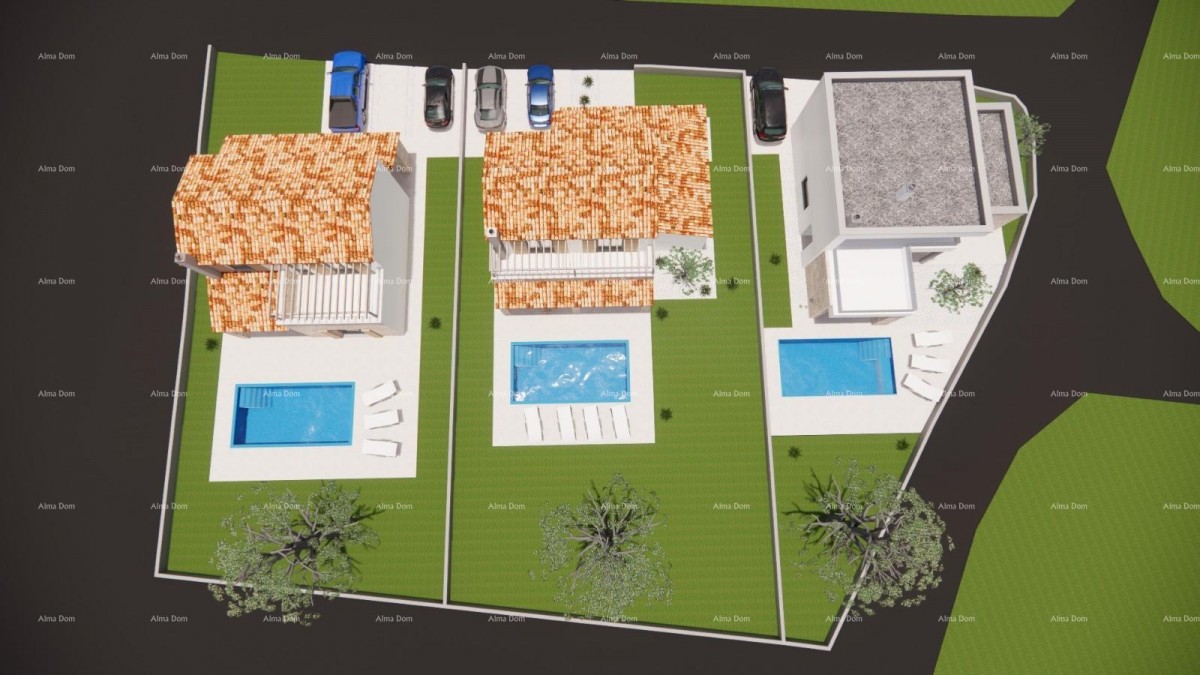 Beautiful villa with a pool located in a peaceful setting of Červar. 4