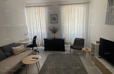 Furnished apartment 45 m2 on the ground floor in the center of Pula
