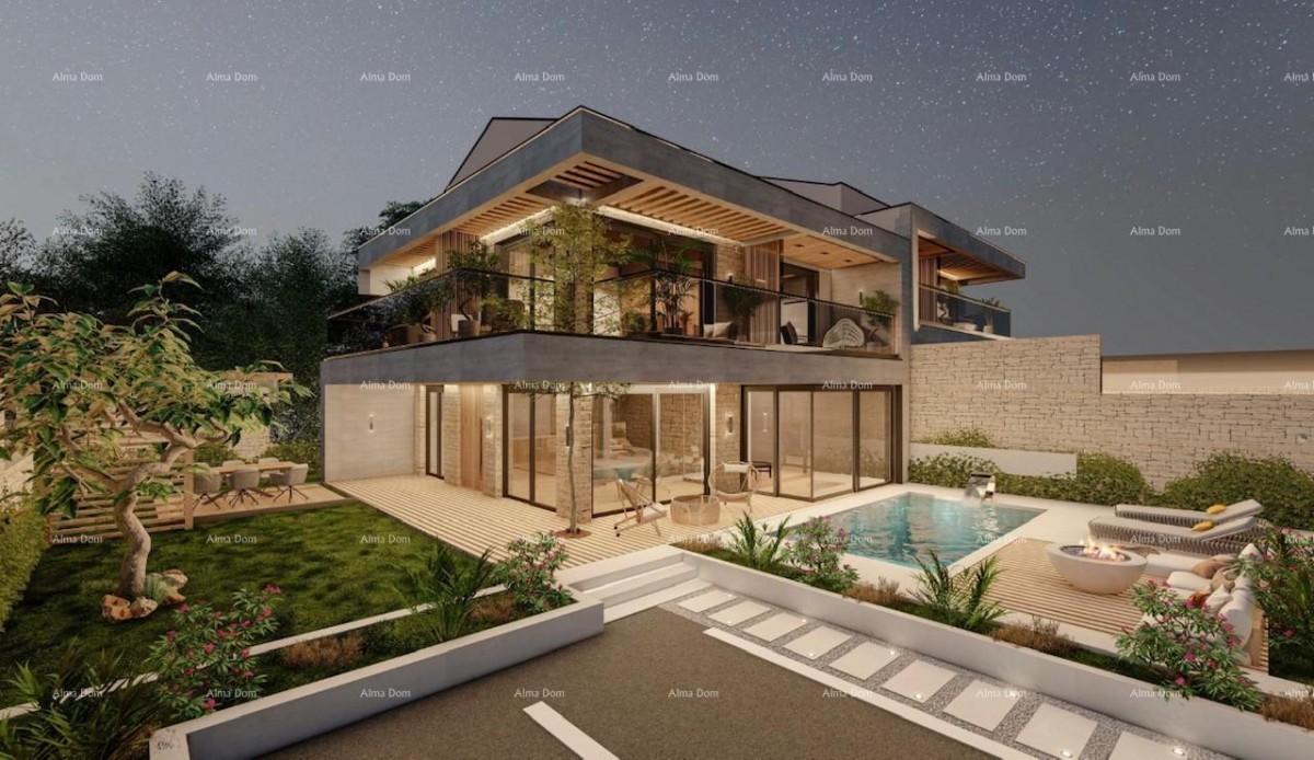 Vendita di ville moderne in una meravigliosa zona residenziale, Umago V3 4