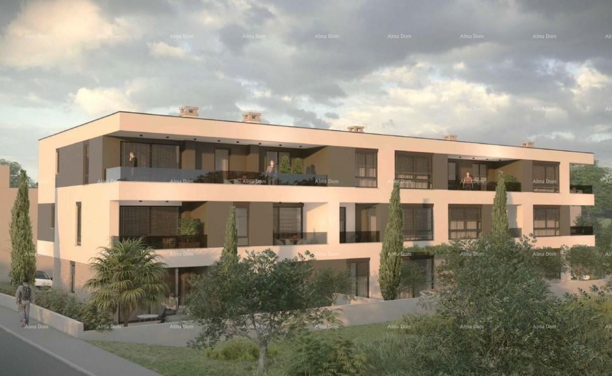 Продажа современных квартир в новом жилом проекте, вид на море, Штиньян, B4 6