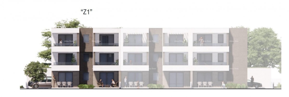 ISTRIA, PULA. Luxury new building near the city center and the sea, - Apartment D (PENTHOUSE) 6