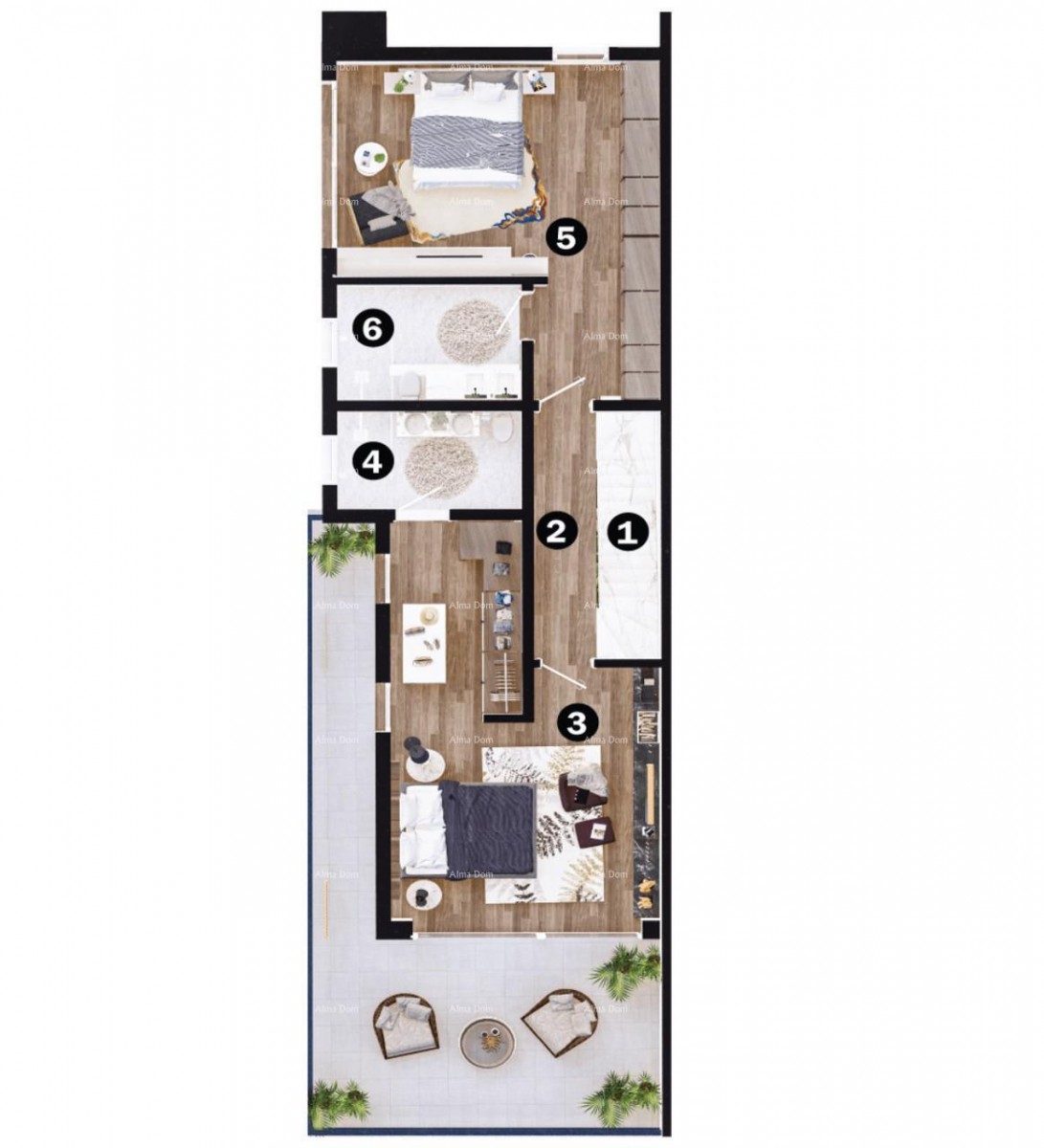 Vendita di ville moderne in una bellissima zona residenziale, Umago 8