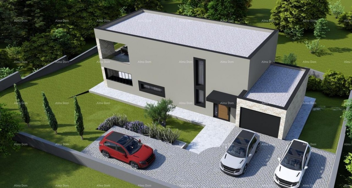 Terreno edificabile con progetto ideativo – Poreč, Žbandaj, 963 m² 1