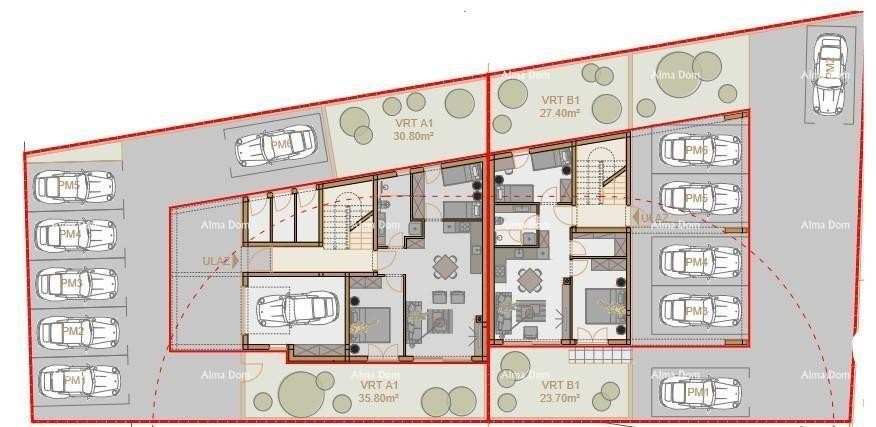 Продажа квартир в новом проекте, Вели врх, Пула! 10