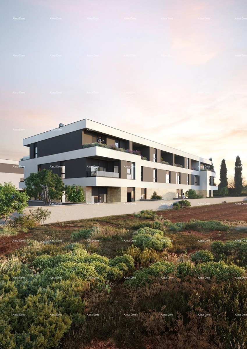 Prodaja stanova u novom stambenom kompleksu, Štinjan! 7A 12