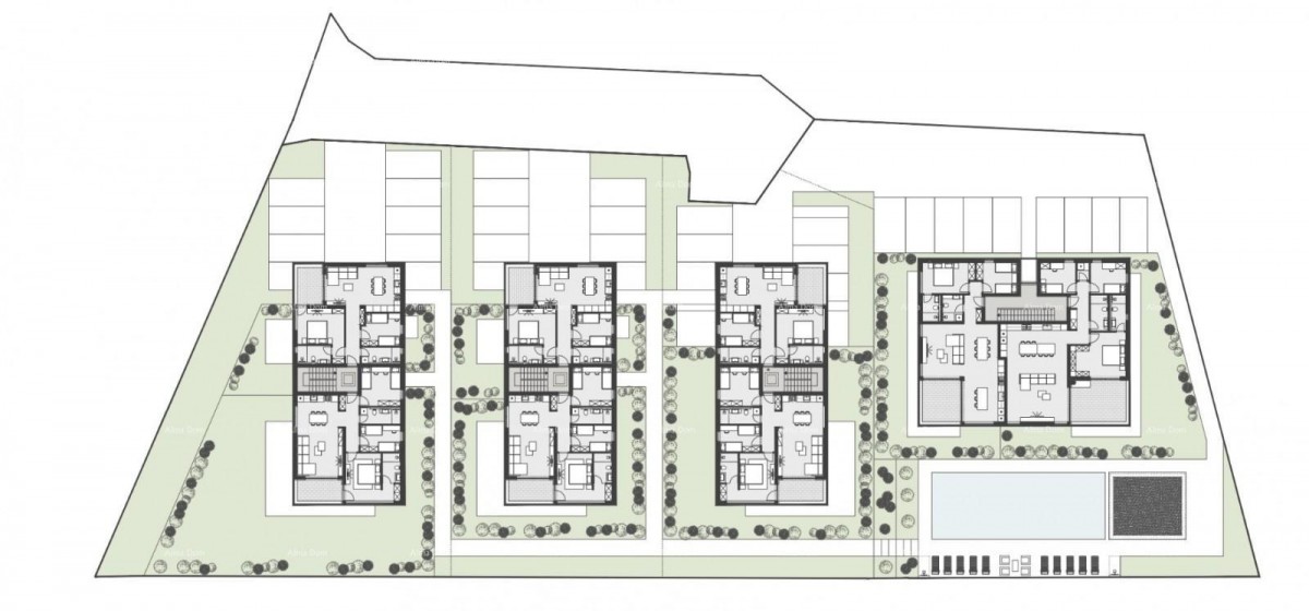 Продажа квартир в современной новостройке с бассейном, Фажана! 11