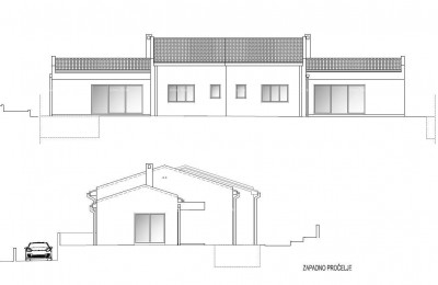 Modern duplex villa with swimming pool for sale, Kožljani, Barban!