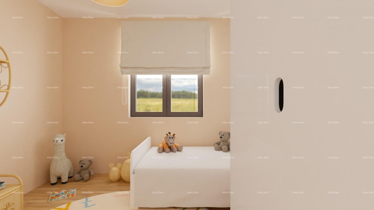 Prodaja stanov v moderni novogradnji s parkirnim mestom in shrambo, Vabriga, Poreč! B1-V2 9