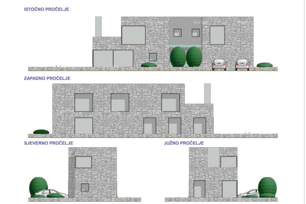 Отличная возможность! Каменный дом для восстановления с большим участком, недалеко от Бузета! 6