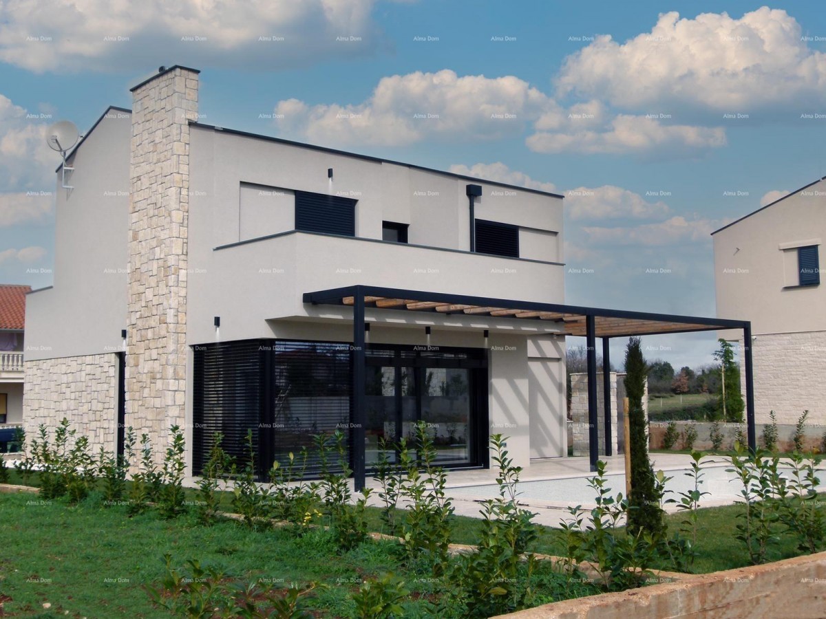 Moderna obiteljska kuća s bazenom, Krnica! 1