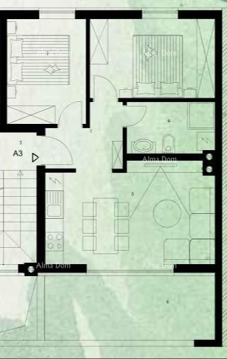 Prodaja stanova u novom stambenom projektu, Pula 3