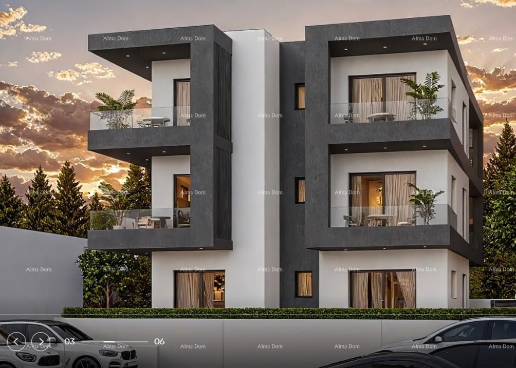 An apartment for sale with a swimming pool in a new residential building, Premantura!  (102) 9